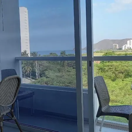 Apartamento Suite En Bello Horizonte A 2 Min De La Playa Santa Marta  Exterior foto