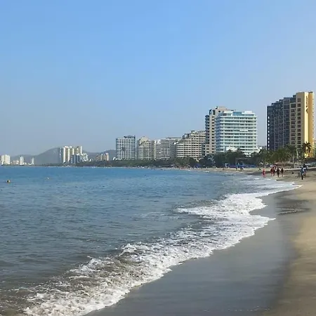 Apartamento Suite En Bello Horizonte A 2 Min De La Playa Santa Marta  Exterior foto