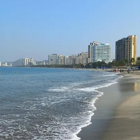 Apartamento Suite En Bello Horizonte A 2 Min De La Playa Santa Marta  Exterior foto